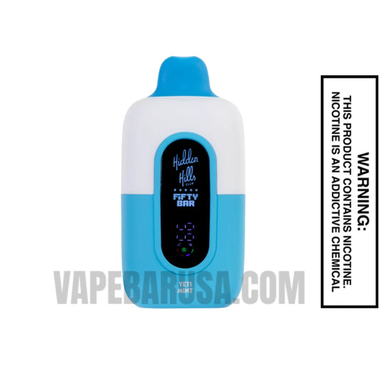 Yeti Mint Hidden Hills X Fifty Bar 20K Vape