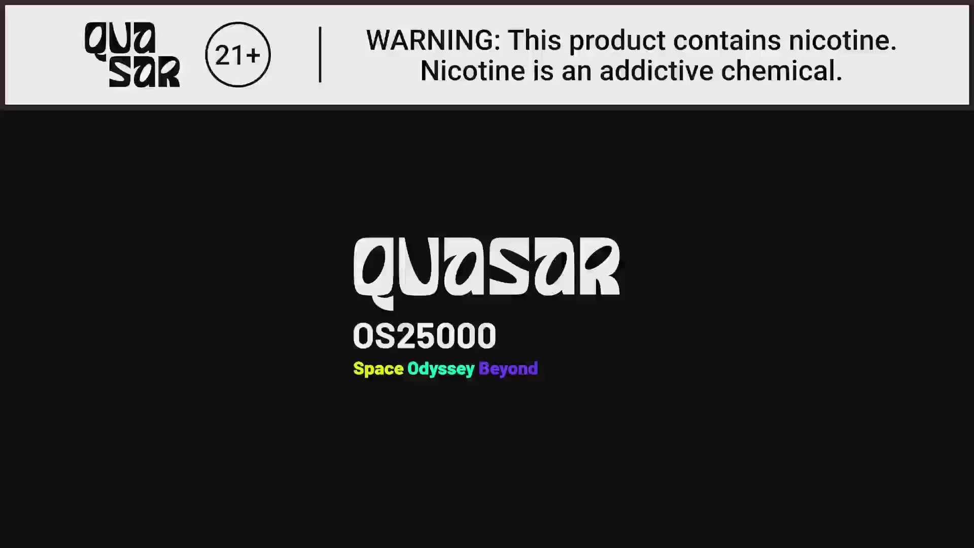 Lost Mary Quasar OS25000 Video